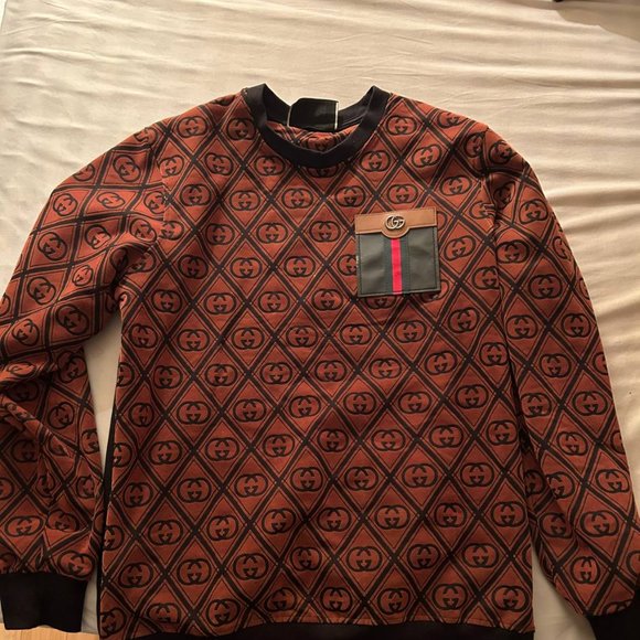 GUCCI long sleeve Shirt Size L *SALE* - Picture 3 of 4